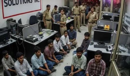क्राइम ब्रांच की यूनिट-9 ने एक बड़े अंतरराष्ट्रीय टेलीमार्केटिंग ड्रग फ्रॉड रैकेट का पर्दाफाश 1 Untitled 3 copy 4