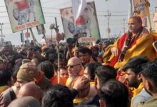 माघ मेले में विवाद: मौनी अमावस्या पर शंकराचार्य का काफिला रोके जाने से हंगामा 10 02 19