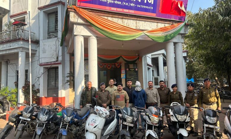भोपाल पुलिस के हत्थे चढ़ा शातिर वाहन चोर, सागर और विदिशा तक फैला था नेटवर्क 1 WhatsApp Image 2026 01 13 at 14.03.30
