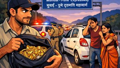 मुंबई–पुणे एक्सप्रेस-वे पर कैब ड्राइवर ने उड़ाए लाखों के गहने 10 011 3