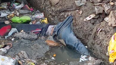 महिला मार्केट के पास नाले में युवक की लाश मिलने से सनसनी 9 03 13