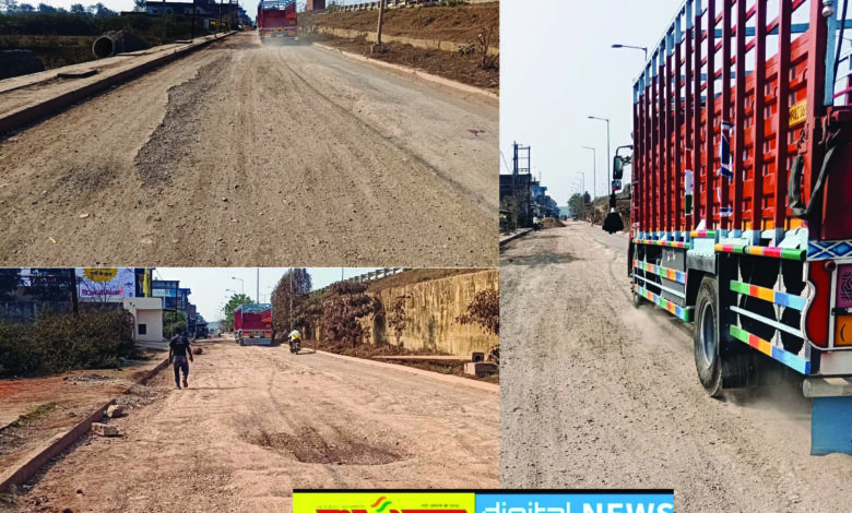 एक किलोमीटर की सर्विस रोड नहीं बना रहा एनएचएआई, पिपरौंध से पहाड़ी मोड़ तक सडक़ खस्ताहाल, आवागमन में परेशानी, जिम्मेदारों ने नहीं ली सुध, हर दिन हो रही दुर्घटनाएं 1 04 28