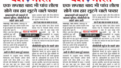 एक सप्ताह बाद भी पांच तोला सोने का हार लूटने वाले फरार, झपट्टामारों को पकड़ने में नाकाम पुलिस, सीसीटीवी के सहारे जांच जारी 9 045