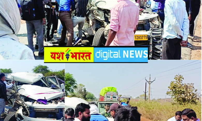 बड़ा हादसा : रीठी रोड पर मार्शल और पिकअप में सीधी भिंड़त, कई घायल, दोनों वाहनों के चालकों की हालत गंभीर 1 07 14