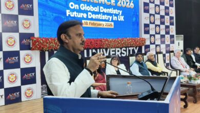 भोपाल बना डेंटल इनोवेशन का ग्लोबल हब, इंटरनेशनल कॉन्फ्रेंस में फ्यूचर ऑफ डेंटिस्ट्री पर हुआ मंथन 6 IMG 20260218 WA0065