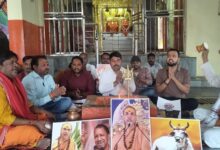 हनुमान मंदिर में शंकराचार्य के समर्थन में हवन-पूजन, कांग्रेस ने साधा केंद्र व यूपी सरकार पर निशाना 11 IMG 20260227 WA0045