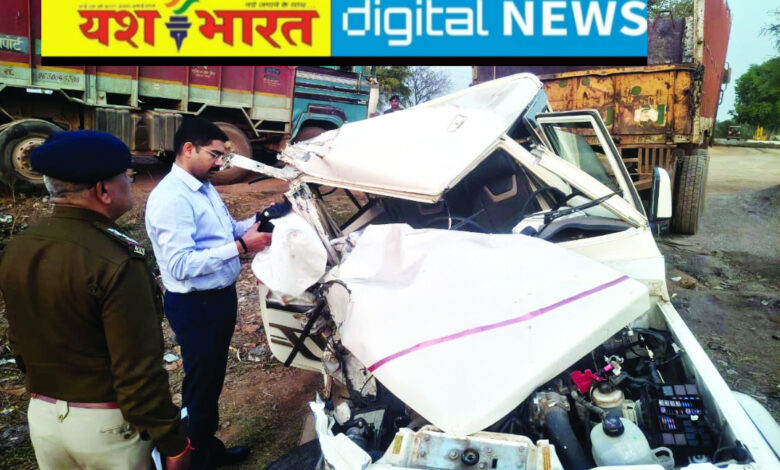 एक्सीडेंट स्पॉट का करें चिन्हांकन, किया जाए सुधार पुलिस अधीक्षक ने घटनास्थल का निरीक्षण कर दिए निर्देश 1 IMG 20260227 164927