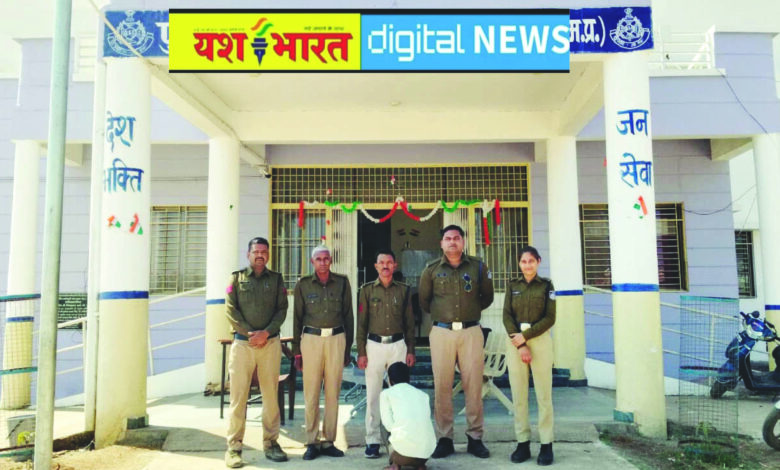 जेल भेजा गया दुष्कृत्य का आरोपी, पीडि़त महिला की रिपोर्ट पर रैपुरा पुलिस ने किया गिरफ्तार 1 Page 5 copy