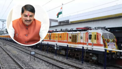cm mohan yadav flag off trains