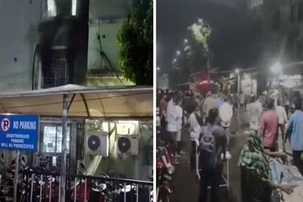ICU में आग से 10 मरीजों की मौत: कटक के सरकारी अस्पताल में तड़के मचा हड़कंप 1 01 21