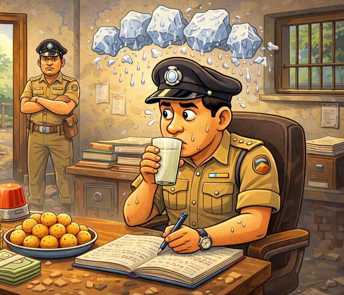 Dial 112.....“संगमरमर की बाजी हारी, वीआईपी ड्यूटी भारी 4 03 29