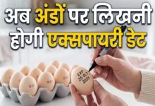 अब हर अंडे पर दिखेगी एक्सपायरी डेट, यूपी सरकार के नए नियम 1 अप्रैल से लागू 8 04 16