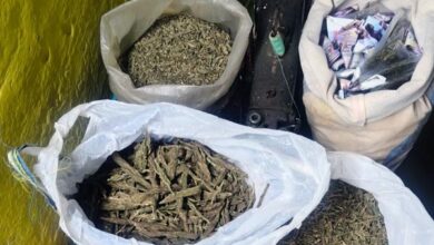 तीन नशे के सौदागरों को दबोचा, लाखों का गांजा और शराब जब्त 8 05 12