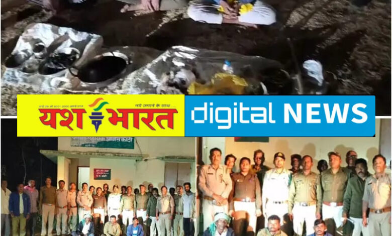 चीतल का शिकार कर मना रहे थे जश्न, वन विभाग ने दबिश देकर 3 शिकारियों को दबोचा 1 IMG 20260302 084035