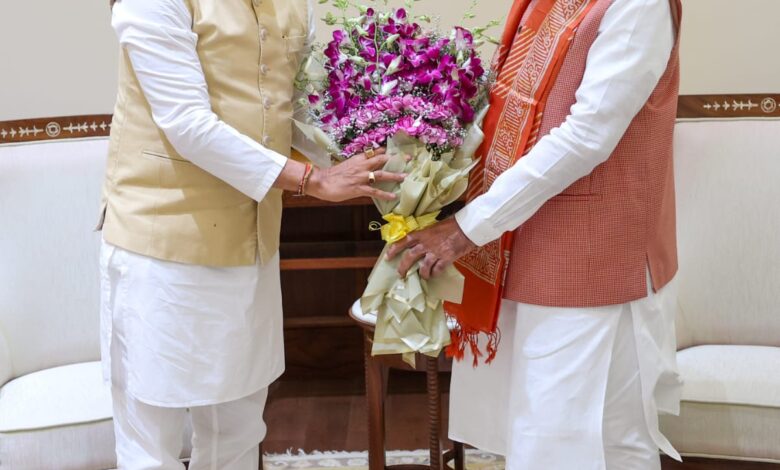 पीएम से दिल्ली में मिले सीएम मोहन यादव, एमपी आने का दिया न्योता 1 WhatsApp Image 2026 03 16 at 13.33.12 1