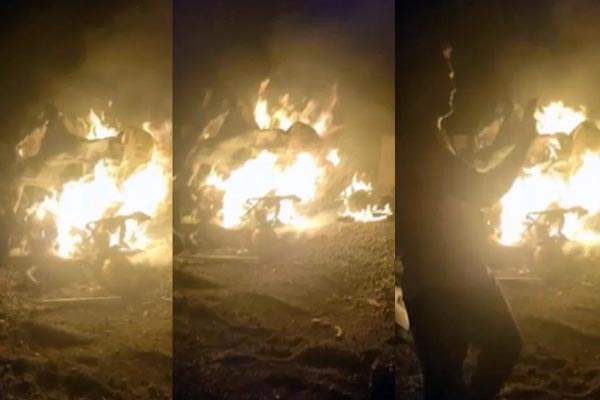 मिर्जापुर में मौत का तांडव: ट्रक-बोलेरो की भीषण टक्कर, 11 की दर्दनाक मौत, वाहनों में लगी आग 1 03 23