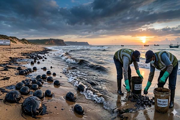 समुद्री प्रदूषण पर सख्ती: केंद्र के नए नियम, तेल रिसाव पर लगेगा भारी जुर्माना 1 09 3