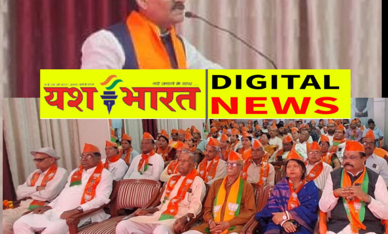 कार्यकर्ताओं के परिश्रम से भाजपा इस मुकाम पर स्थापना दिवस कार्यक्रम में शामिल हुए सांसद वीडी शर्मा, मंडलों में भी आयोजन 1 IMG 20260406 114413