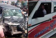 UP से दर्शन करने आ रहे श्रद्धालुओं की कार को अज्ञात वाहन ने मारी टक्कर, बच्चे समेत कई लोग घायल 4 Untitled 7 copy 2