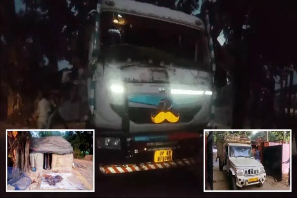 बेकाबू डंपर ने सो रहे परिवार को रौंदा, पिता समेत 4 की मौत, पत्नी गंभीर 1 01 38