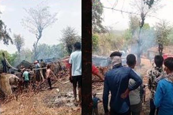 सीधी में दर्दनाक हादसा: भीषण आग में तीन मासूम बच्चों की जिंदा जलकर मौत 1 011 3
