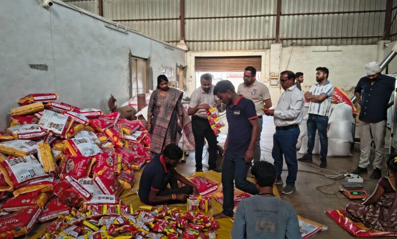 लमतरा औद्योगिक क्षेत्र में खाद्य इकाइयों पर प्रशासन की बड़ी कार्रवाई 1 02 2
