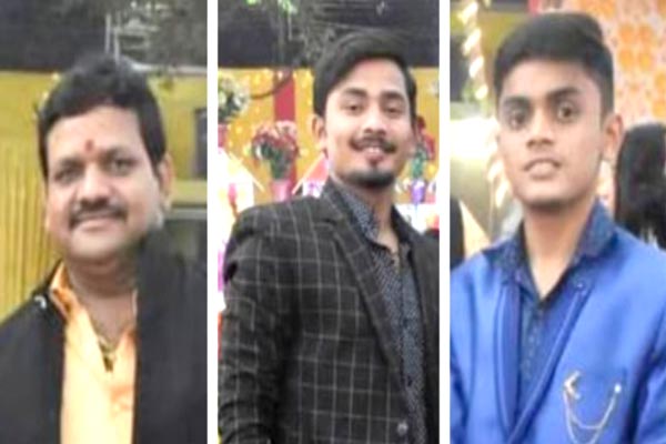 तेज रफ्तार एक्सयूवी की टक्कर से पिता और दो पुत्रों की मौत, तीन छात्र समेत छः लोग गंभीर 2 05 18