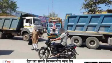 फिर शुरू हुई नो-एंट्री में ट्रक-डंपरों की एंट्री, कलेक्टर के आदेशों की उड़ रही धज्जियां, कुछ दिनों की सख्ती के बाद फिर पुराने हालात 3 06 14