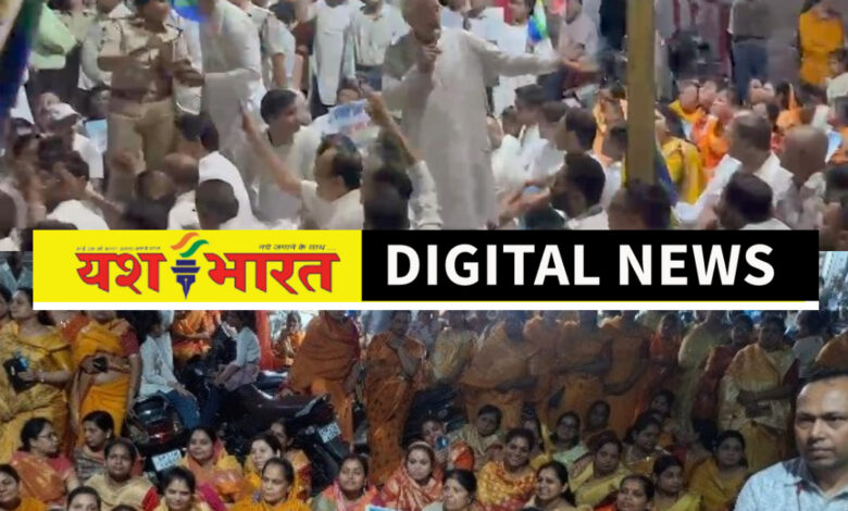 जैन समाज ने निकाला मौन जुलूस, कोतवाली के बाहर दिया धरना, विधायक भी पहुंचे, कलेक्टर-एसपी को बुलाने की मांग 1 IMG 20260525 211222