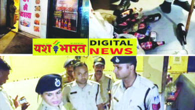 क्या अब तक आंखे बंद थी आबकारी की ! अहाता नियमविरूद्ध तो पहले क्यों नहीं की कार्रवाई, ईश्वर कृपा कॉम्प्लेक्स में संचालित अहाते में पुलिस की तालाबंदी 9 02 28