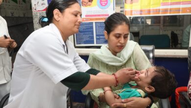 राष्ट्रीय पल्स पोलियो अभियान का शुभारंभ 7 02 4