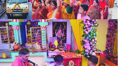 धूमधाम से मनाई जा रही चंडिका देवी मंदिर की वर्षगांठ, भव्य कलश यात्रा निकली, अखंड मानस पाठ के साथ हनुमान जी की प्राण प्रतिष्ठा, कल हवन, पूजन और भंडारा 4 03 27