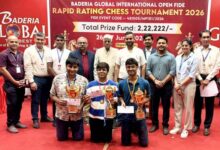 बड़ेरिया ग्लोबल इंजीनियरिंग कॉलेज में अंतरराष्ट्रीय फिडे रैपिड रेटिंग शतरंज प्रतियोगिता का सफल समापन 12 03 33