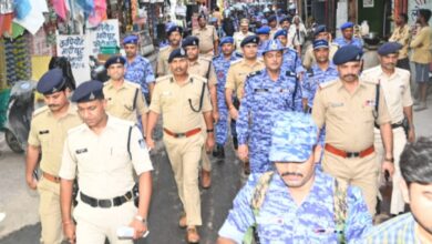 मोहर्रम पर्व को लेकर पुलिस अलर्ट, शहर के संवेदनशील इलाकों में मार्च 6 IMG 20260625 WA0000 1