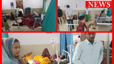 भीषण गर्मी का कहर: स्वास्थ्य केंद्र में बढ़ी मरीजों की संख्या, बेड पड़े कम 10 InCollage 20260603 175814320
