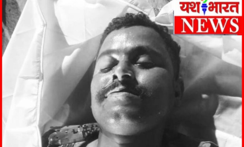 ड्यूटी से लौट रहे आरक्षक की सड़क हादसे में मौत : आंधी- तूफान में सड़क पर गिरे पेड़ की डाल से टकराई बाइक 1 InCollage 20260605 110955574