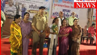 एशिया कप में कांस्य पदक विजेता नौशीन नाज़ का पुलिस अधीक्षक ने किया सम्मान : एसपी बोले-नौशीन नाज़ ने पूरे भारत को किया गौरान्वित 8 InCollage 20260613 135729312