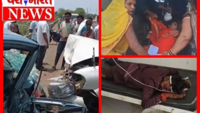 सफारी और अर्टिगा कार में भीषण भिड़ंत; अर्टिगा के चालक की मौत, दूल्हा-दुल्हन सहित तीन गंभीर 9 InCollage 20260623 100253793