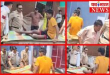 ड्रामेबाज़ी ख़त्म! बीमारी का ढोंग कर रहे शातिर 'मगरा' को उठाने हाथ-ठेला लेकर पहुँची गोपालगंज पुलिस 12 InCollage 20260624 121701513