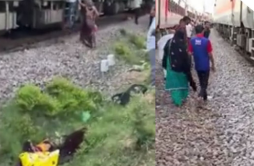 मुरैना में दर्दनाक रेल हादसा: पातालकोट एक्सप्रेस की चपेट में आए यात्री, 6 से अधिक की मौत 1 zeee