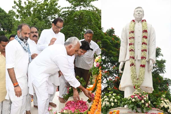 पूर्व महापौर पं. विश्वनाथ दुबे की 87वीं जयंती पर भावभीनी श्रद्धांजलि, जनसेवा के आदर्शों को किया याद 1 013
