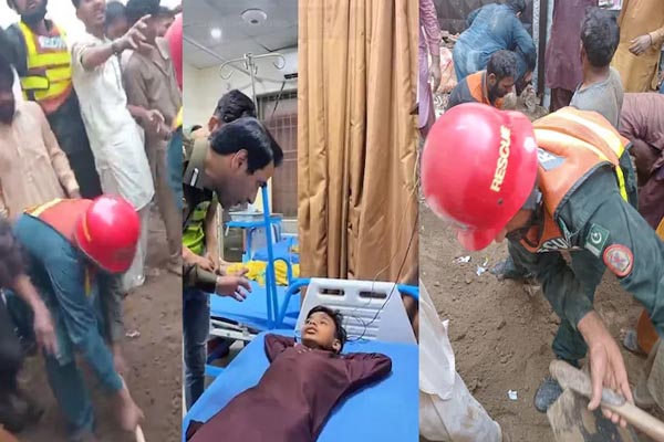 पाकिस्तान में बड़ा हादसा: लाहौर में ट्यूशन सेंटर की छत गिरी, 14 बच्चों की मौत, कई घायल 1 03