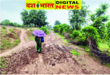 ई-अटेंडेंस शिक्षकों के लिए बनी मुसीबत, उपस्थिति दर्ज कराने के लिए उफनाते नाले को पार करने के लिए मजबूर गुरूजी 10 06 3