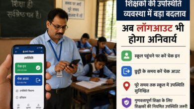 शिक्षकों की उपस्थिति व्यवस्था में बड़ा बदलाव, अब लॉगआउट भी होगा अनिवार्य 11 IMG 20260712 WA0007