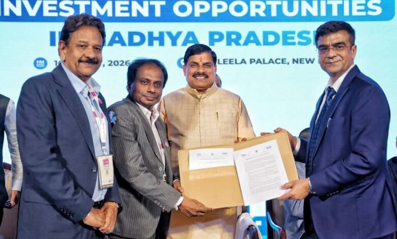 दिल्ली में एमपी को मिले ₹18,601 करोड़ के निवेश प्रस्ताव रक्षा आईटी एआई और सेमीकंडक्टर समेत कई क्षेत्रों में हुए एमओयू 11,900 युवाओं को मिलेगा रोजगार 1 IMG 20260717 WA0000