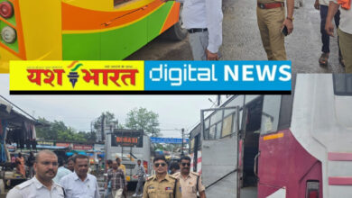 बस स्टैंड पर परिवहन एवं यातायात विभाग की संयुक्त कार्रवाई, 41 यात्री बसों की जांच, 7 पर लगा जुर्माना, 8 की फिटनेस निरस्त 6 IMG 20260701 175206