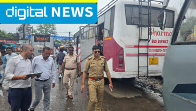 41 यात्री बसों की हुई जांच, 7 पर लगा जुर्माना, 8 की फिटनेस निरस्त, बस स्टैंड पर परिवहन एवं यातायात विभाग की संयुक्त कार्रवाई 6 IMG 20260701 182810
