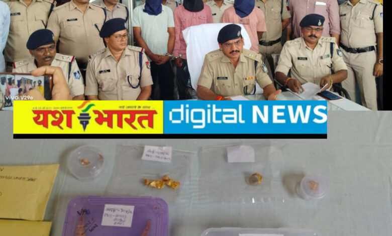 अंतरराज्यीय चोर गिरोह का पर्दाफाश किया रेल पुलिस ने, 10 लाख रुपए का मसरुका बरामद, 5 आरोपी गिरफ्तार 1 IMG 20260702 152011