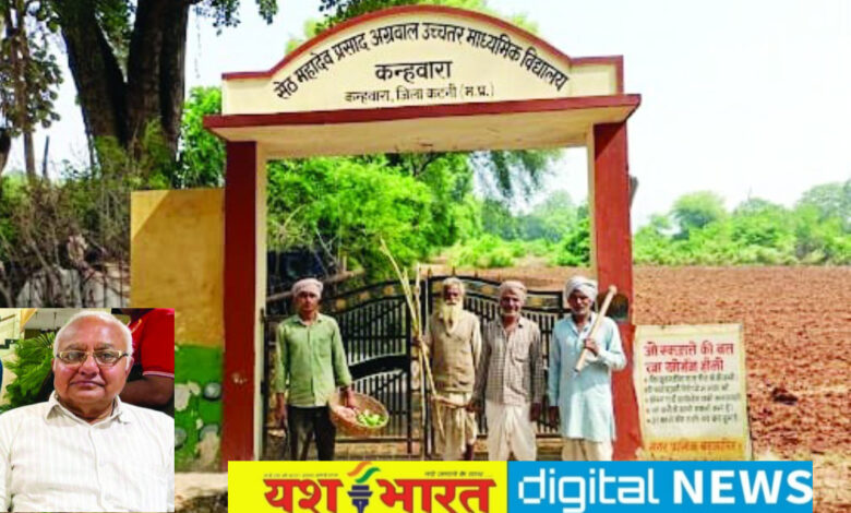 स्कूल के लिए दान में दी भूृमि पर नहीं हुए विकास कार्य, न बाउंड्रीवाल बनी, न पानी की व्यवस्था, प्रशासन की उदासीनता 1 IMG 20260718 163141