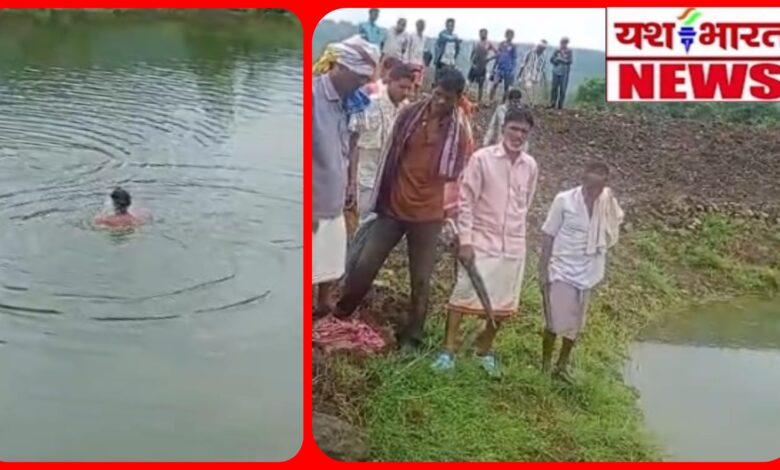 तालाब में नहाने गई ननद-भाभी डूबीं: युवक ने बचाई एक की जान, दूसरी की मौत; दशगात्र कार्यक्रम में शामिल होने आई थीं महिलाएं 1 InCollage 20260721 145026447